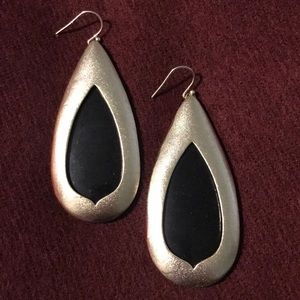 Rare Kendra Scott teardrop statement earrings